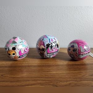 Set of 3 LOL SURPRISE DOLLS
